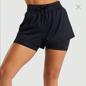 Gymshark Lustre 2 in 1 Shorts - M
